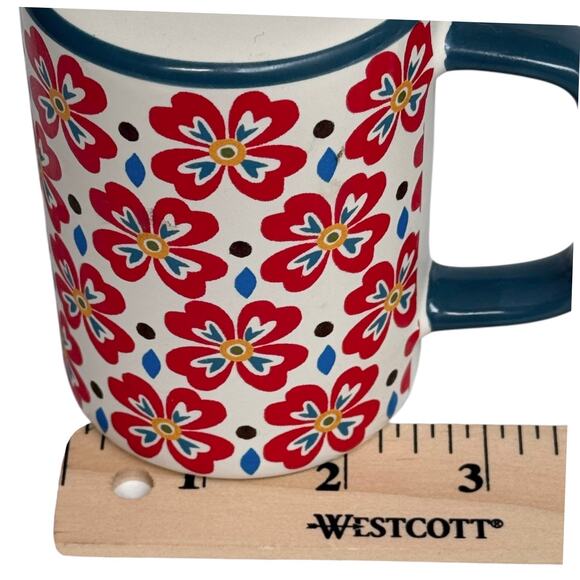 VTG Pioneer Women SALT & PEPPER SHAKERS Large 3.75" Flea Market Floral Pattern - Picture 6 of 8